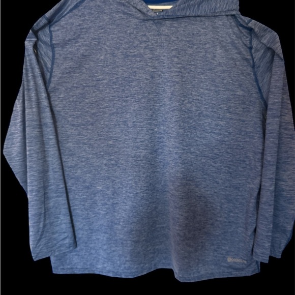 NWOT-Holloway-Royal Heather Long Sleeve Moisture Wicking Lightweight Hoodie - Picture 3 of 4